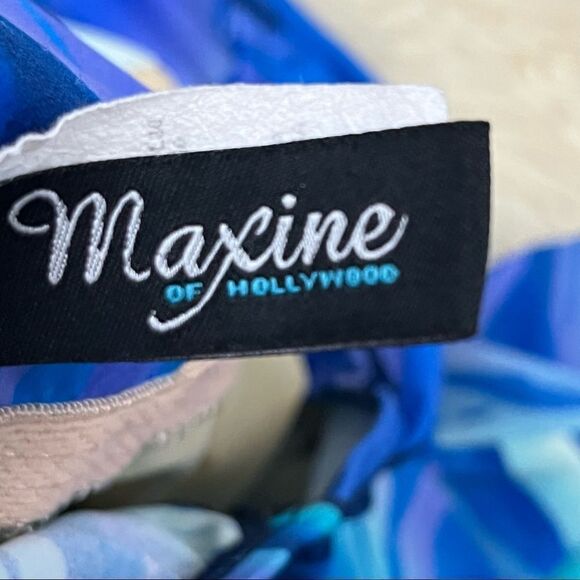 Maxine Of Hollywood 90s does 60s One Piece Swimsuit M/L - Picture 3 of 8
